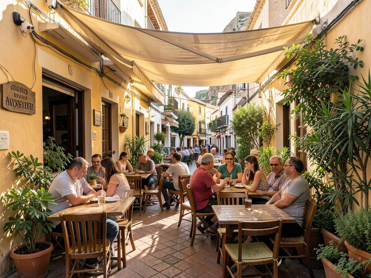 Terraza del bar